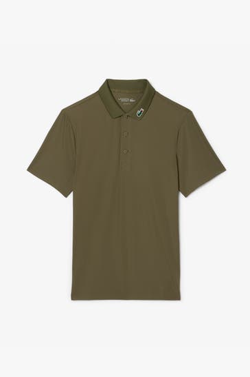 LACOSTE Funktions-Polo oliv