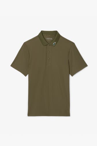 LACOSTE Funktions-Polo oliv