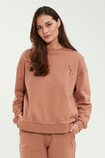 ATHLECIA Sweatshirt 'Lia' rostbraun