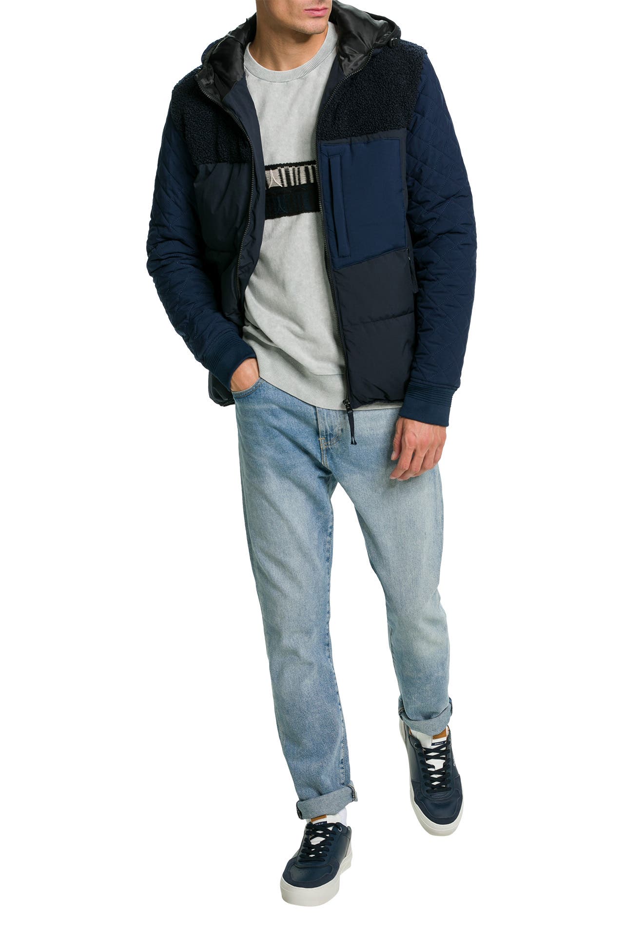 DESIGUAL Steppjacke 'Fernando' dunkelblau, Bild 1