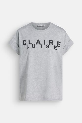 CLAIRE LUISE T-Shirt grau