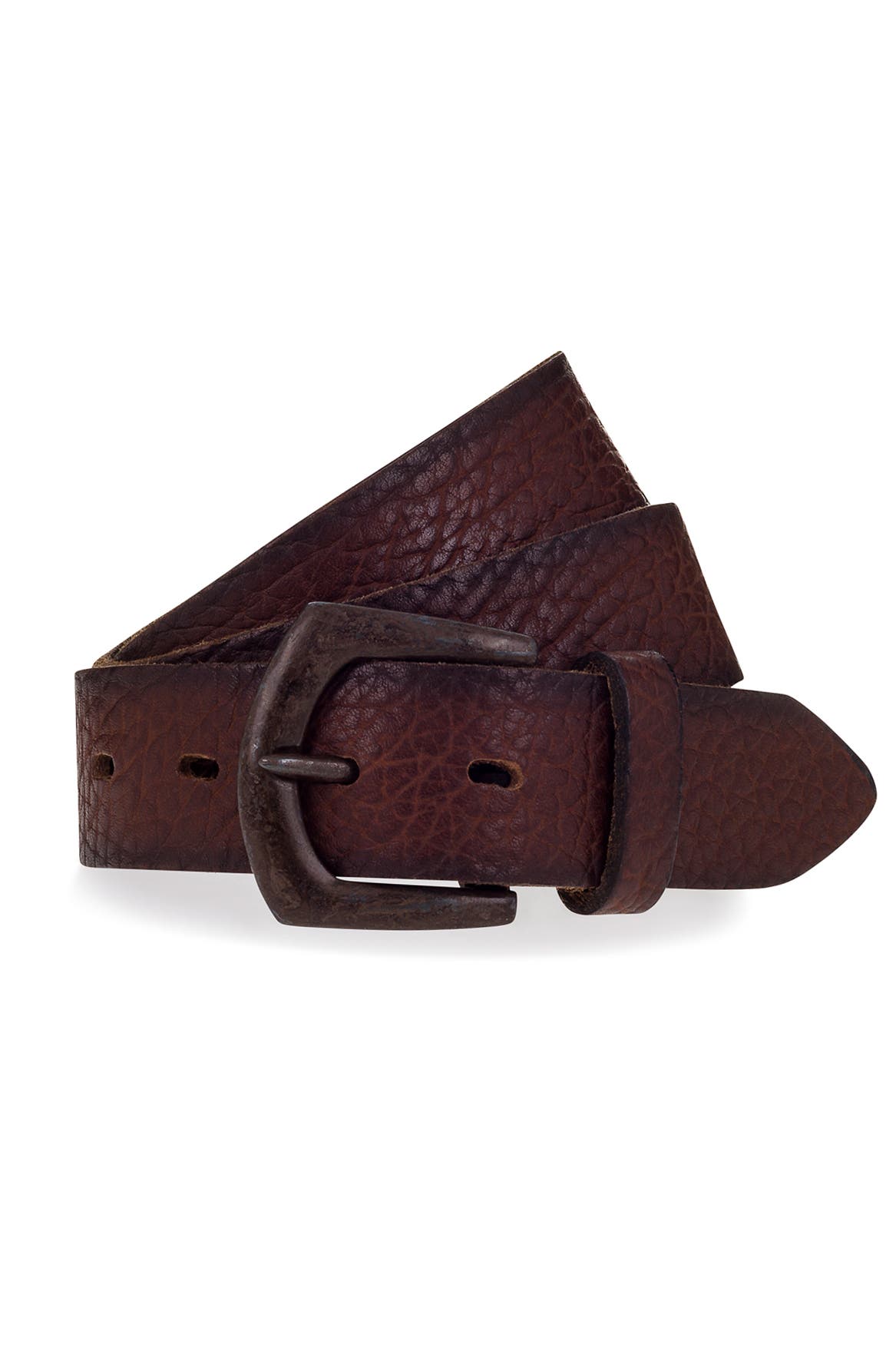 B.BELT Ledergürtel mittelbraun, Bild 1