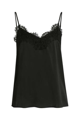 ROSEMUNDE Seidenmix-Top schwarz