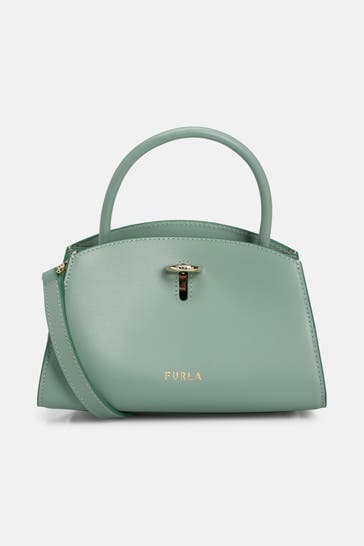 FURLA Handtasche 'Genesi Mini' graugrün