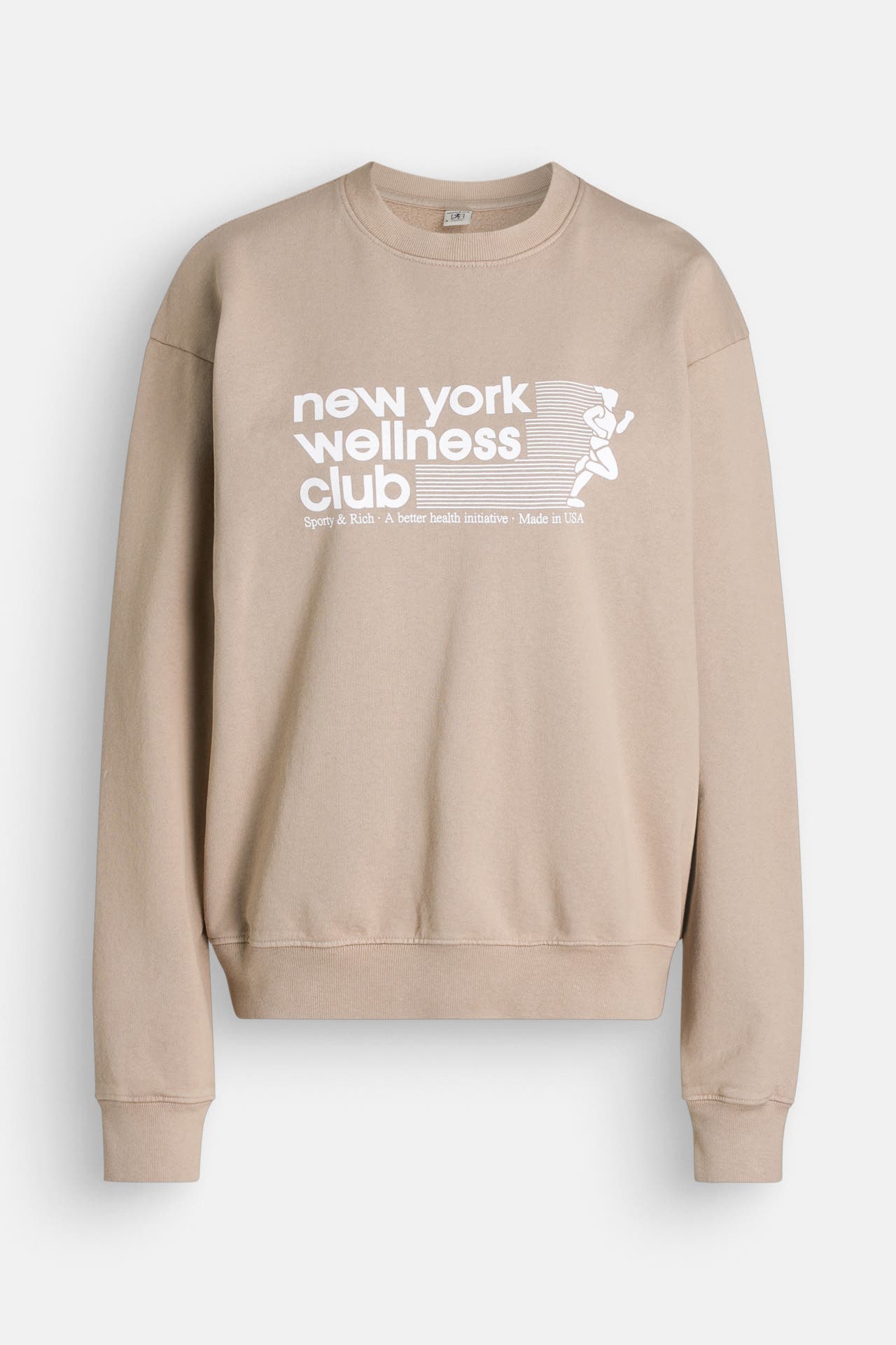 SPORTY & RICH Sweatshirt hellbraun, Bild 1
