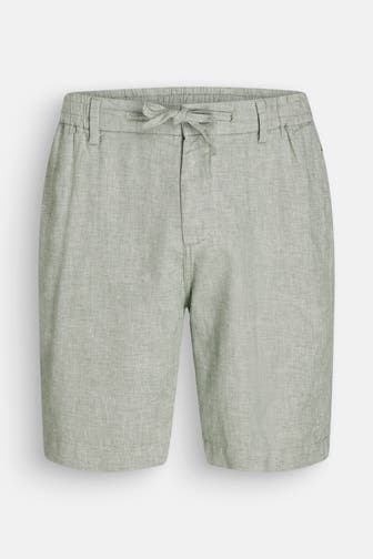 NEW ZEALAND AUCKLAND Leinenmix-Shorts jade