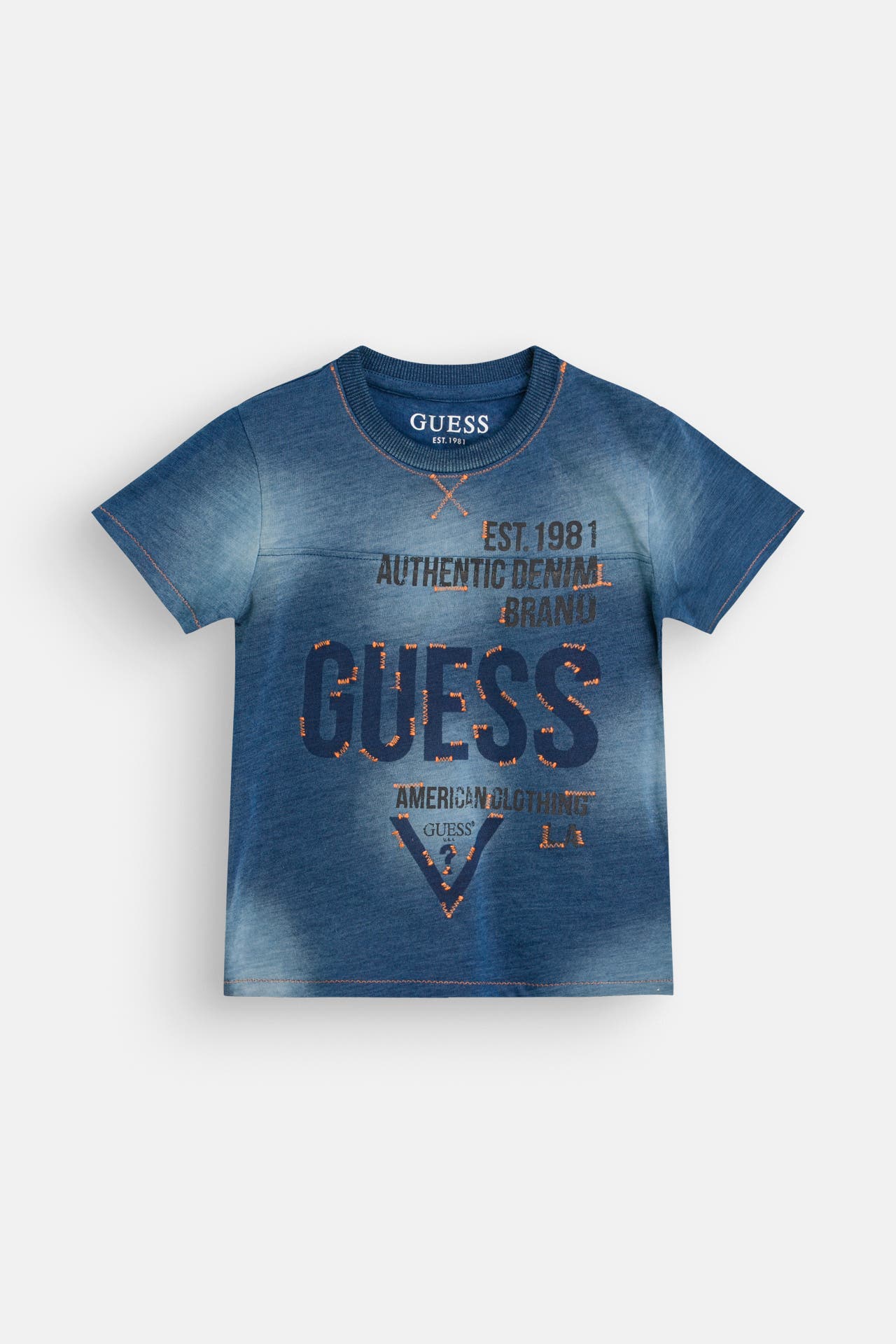 GUESS T-Shirt blau, Bild 1