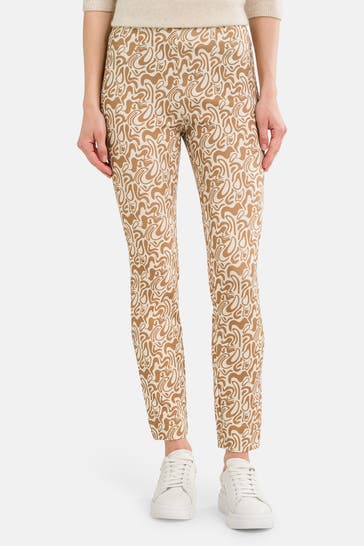 RAFFAELLO ROSSI Stoffhose 'Penny' gemustert