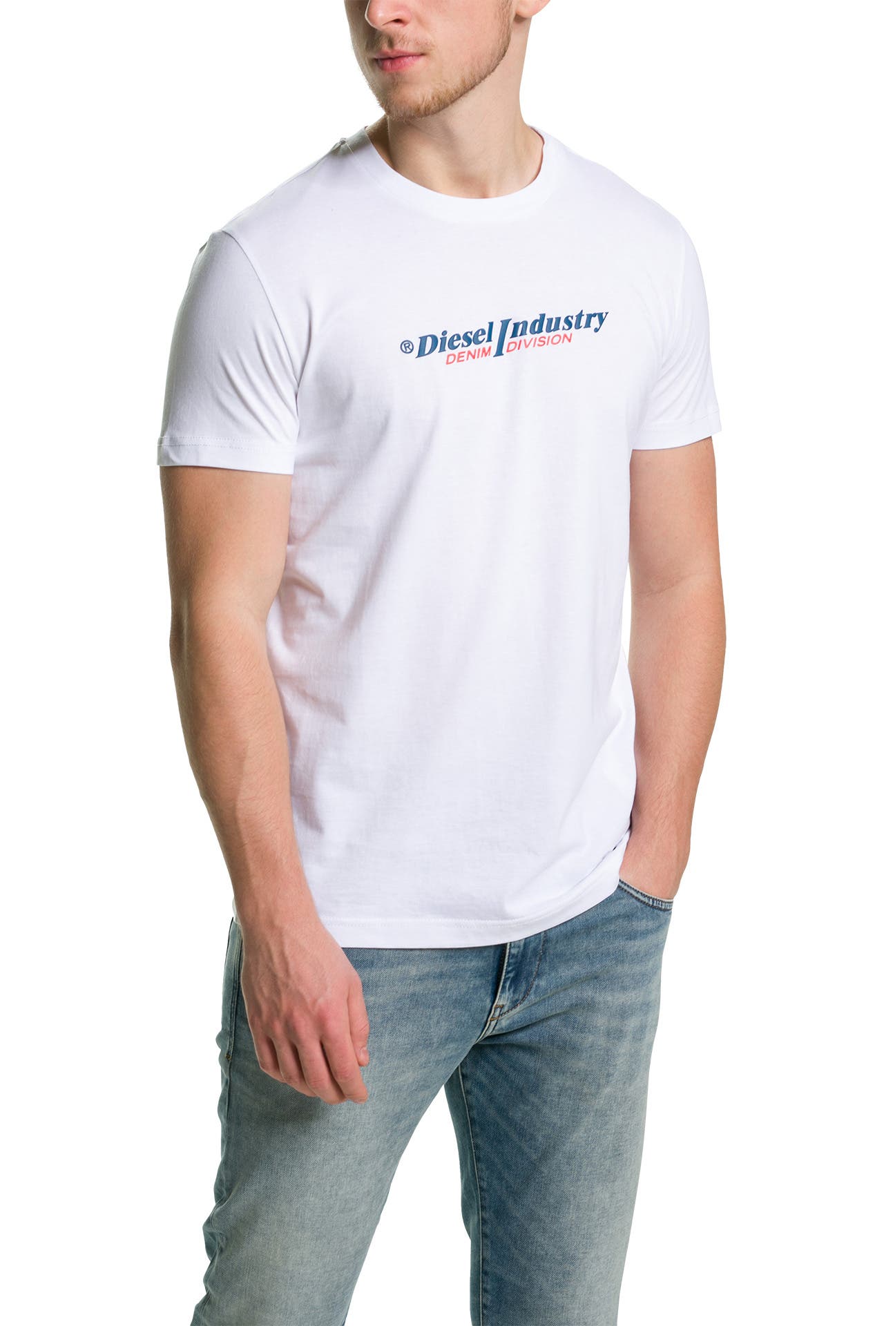 DIESEL T-Shirt 'Diegor' weiß, Bild 1