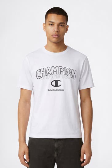 CHAMPION T-Shirt weiß