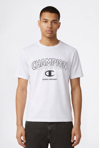 CHAMPION T-Shirt weiß