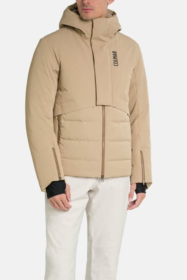 COLMAR Daunen-Skijacke beige