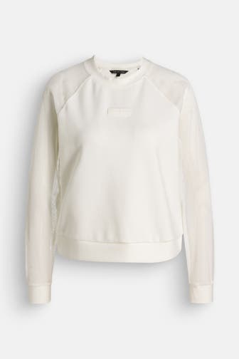 ARMANI EXCHANGE Sweatshirt 'Felpa' ecru