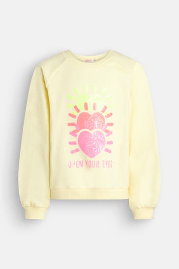 BILLIEBLUSH Sweatshirt hellgelb