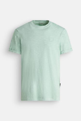 CHASIN' T-Shirt 'Brody Slub' pastellgrün meliert
