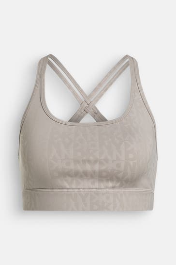 DKNY Sport-Bustier greige