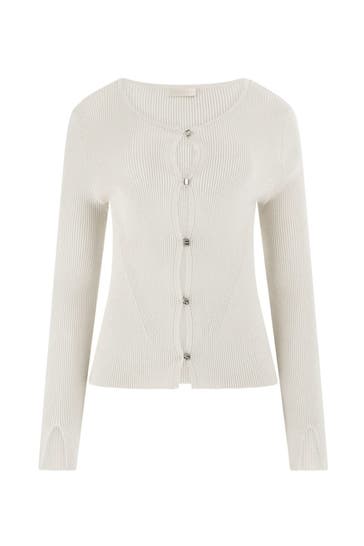 GUESS Cardigan offwhite