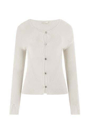 GUESS Cardigan offwhite