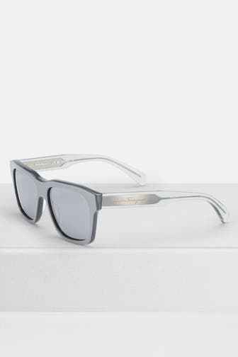 FERRAGAMO Sonnenbrille silber