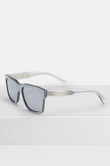FERRAGAMO - Sonnenbrille silber
