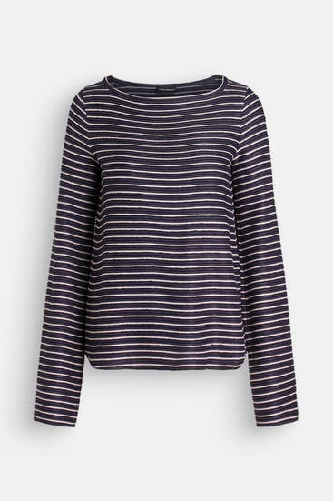 EMPORIO ARMANI - Longsleeve gestreift