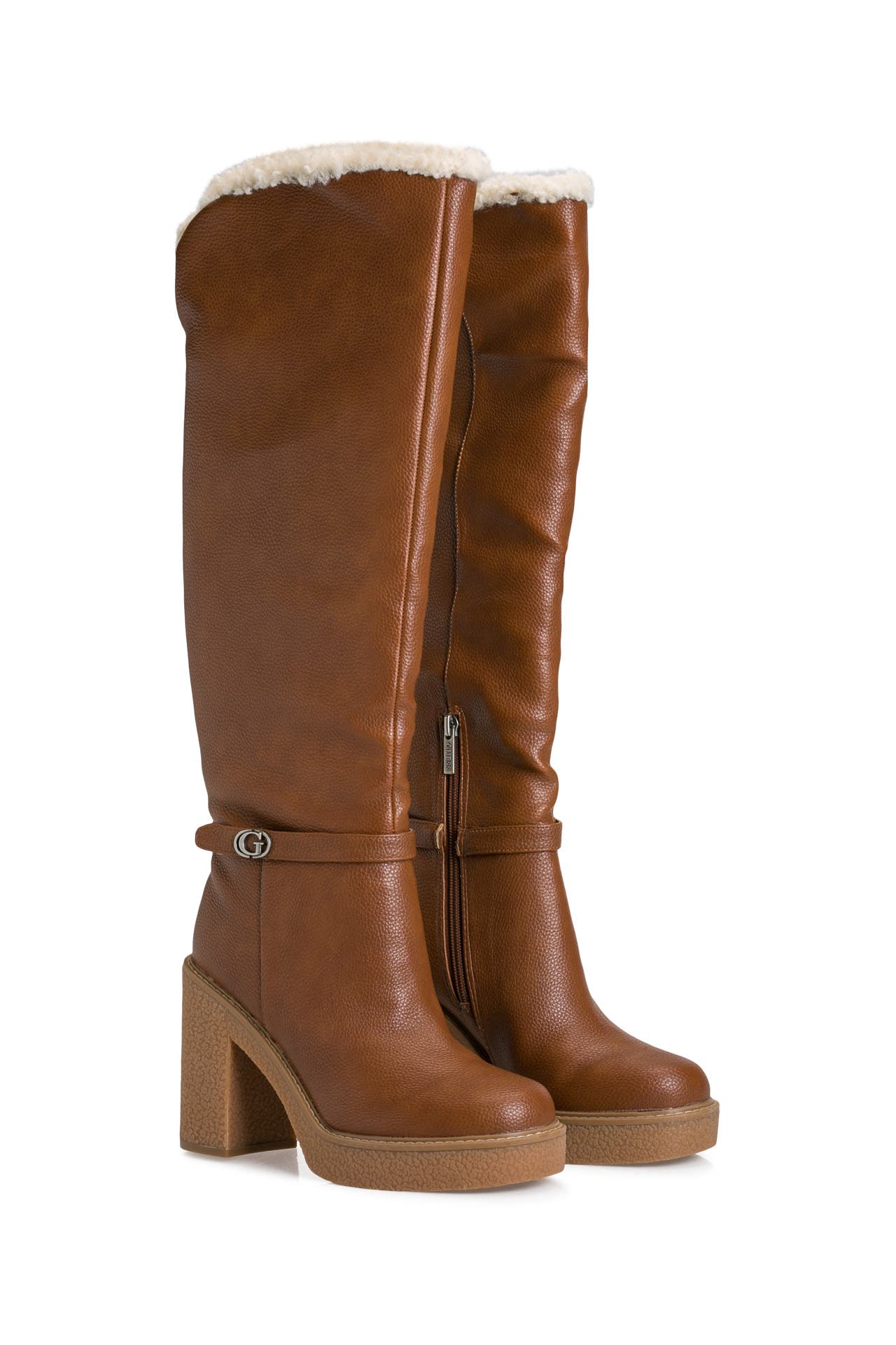 Overknee Stiefel Phiala braun GUESS g nstig online kaufen