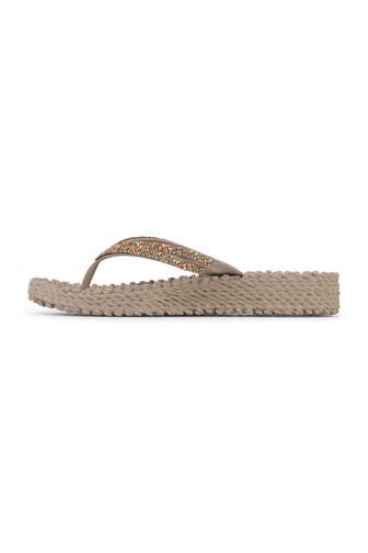 ILSE JACOBSEN Flip Flops taupe