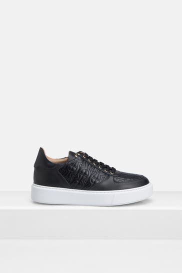 AIGNER Leder-Sneaker 'Sally' schwarz