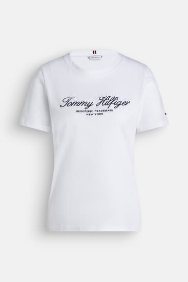 TOMMY HILFIGER - T-Shirt weiß