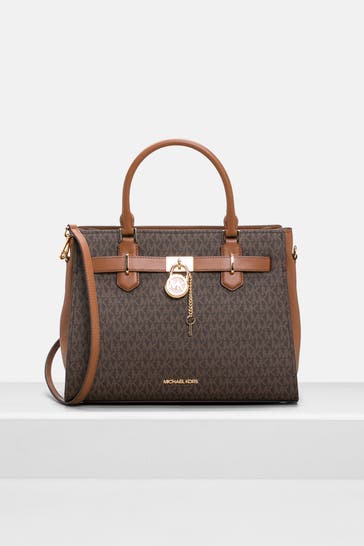 MICHAEL MICHAEL KORS Handtasche 'Hamilton' gemustert