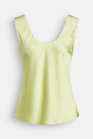 SAMSØE & SAMSØE Blusentop gelbgrün