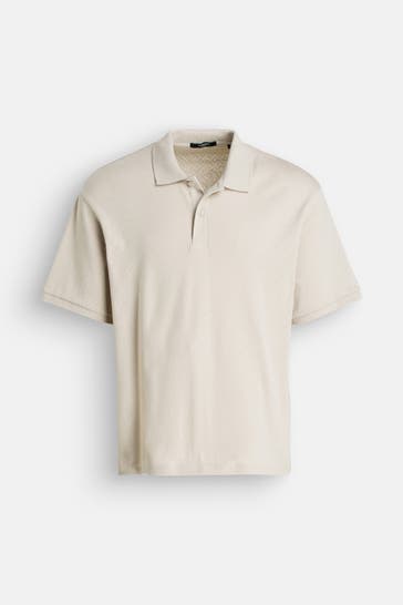 JACK & JONES Polo-Shirt greige