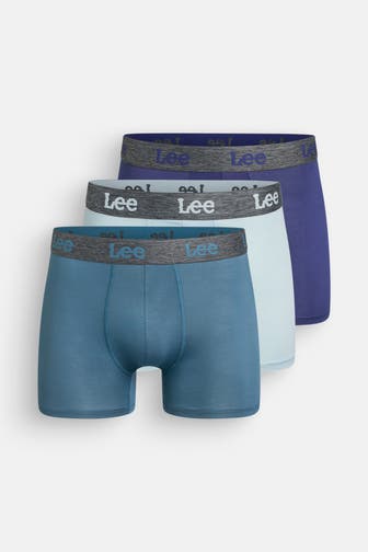 LEE 3er-Pack Boxer Trunks 'Browne'