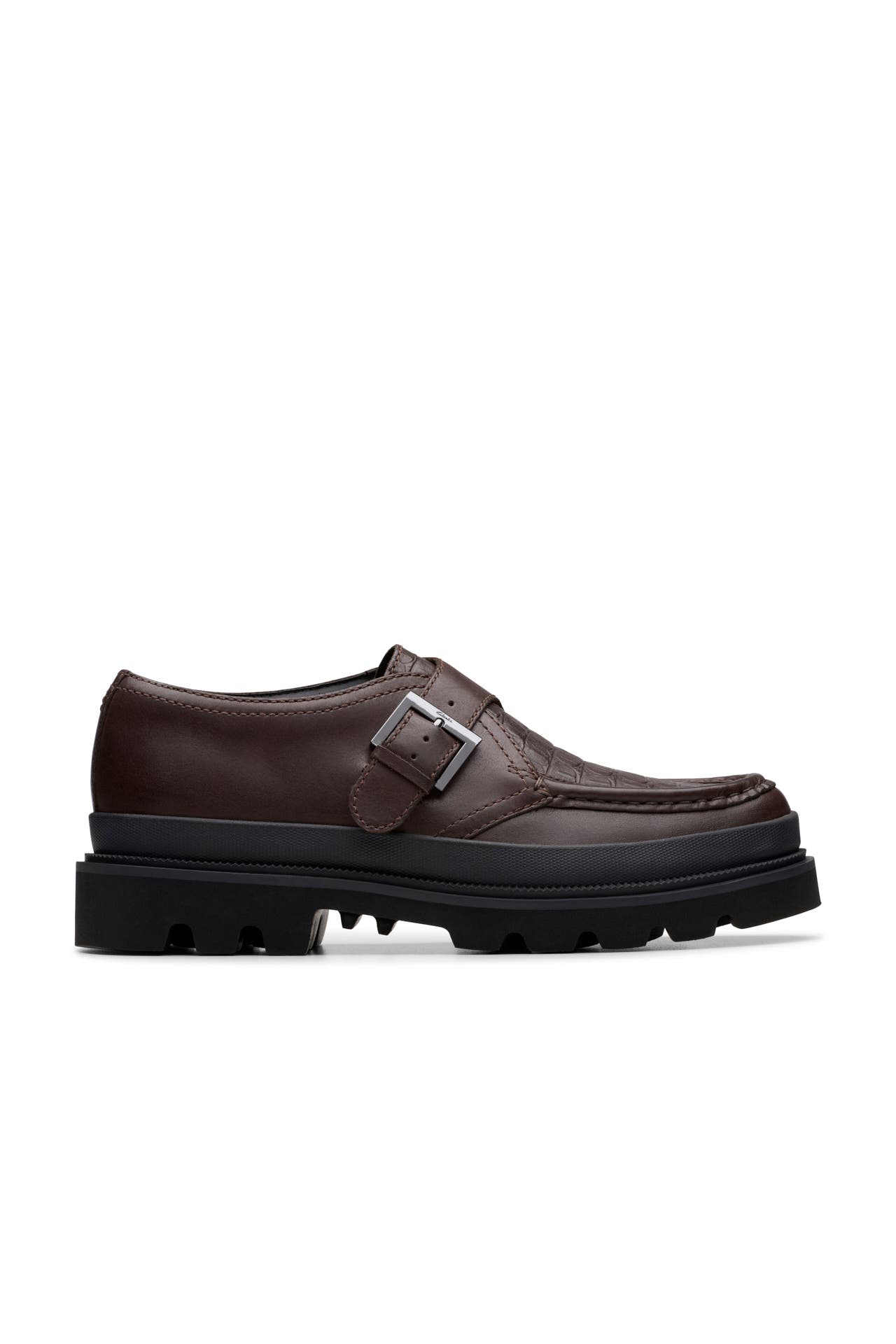 CLARKS Loafer 'Badell Monk' dunkelbraun, Bild 1