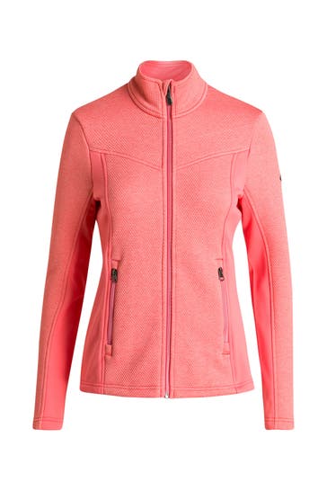 SPYDER Fleecejacke 'Encore' neonorange