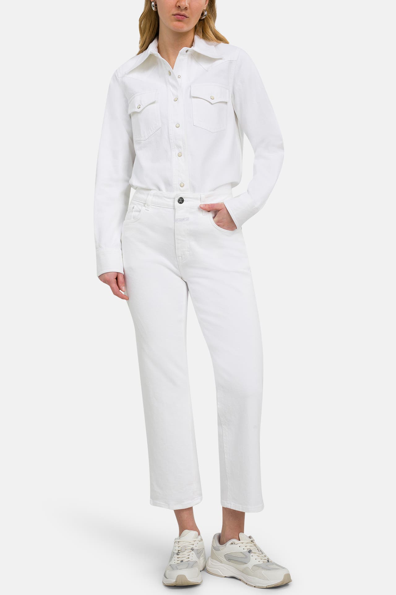 CLOSED Jeansbluse offwhite, Bild 1