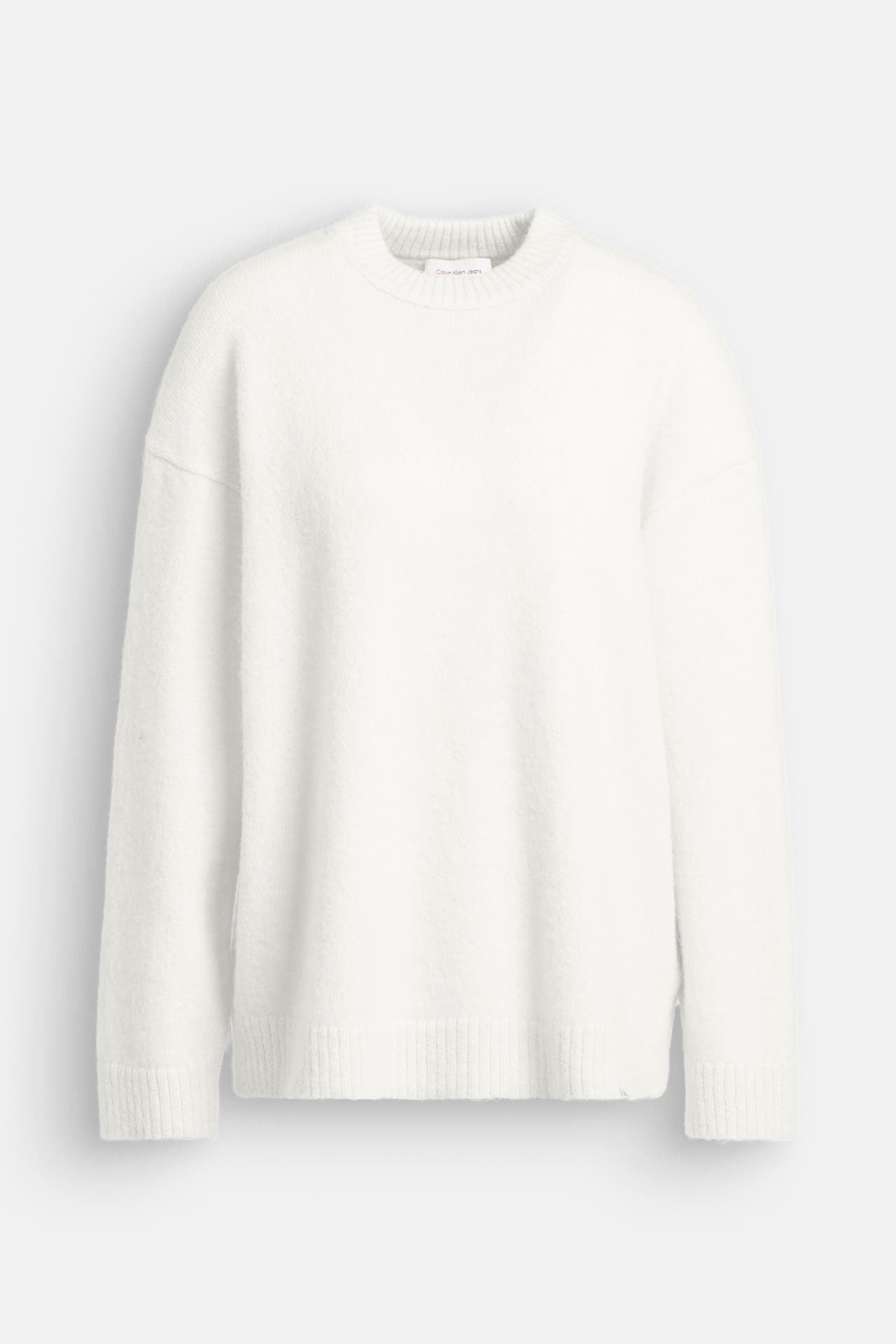 CALVIN KLEIN Strickpullover wollweiß, Bild 1