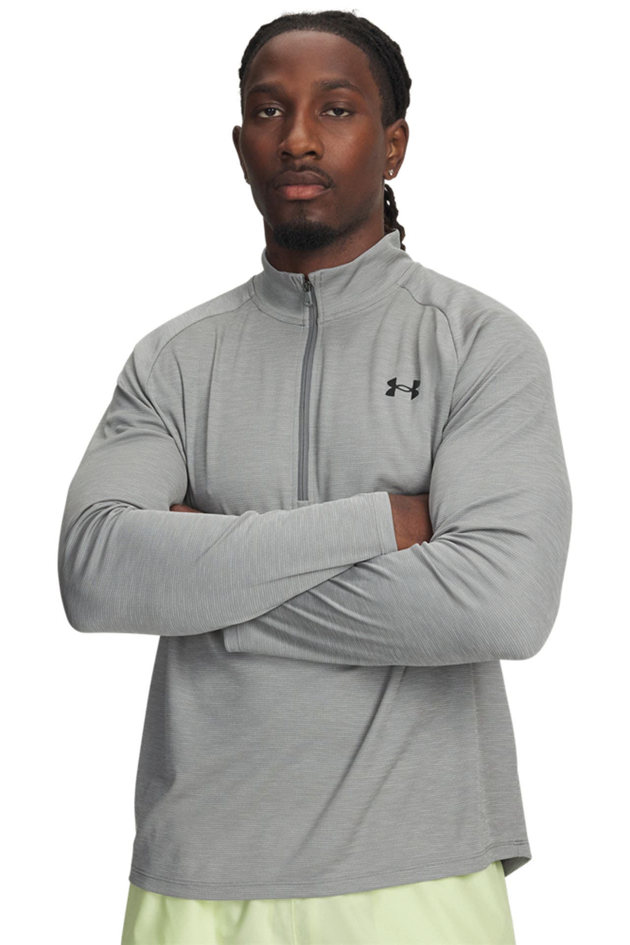 UNDER ARMOUR Midlayer 'Tech Textured' grau, Bild 1