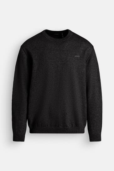 ELIAS RUMELIS Strickpullover '16-Idris' schwarz