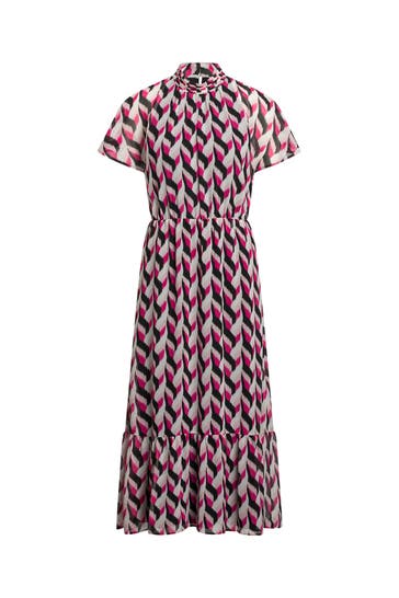 S.OLIVER BLACK LABEL Kleid gemustert