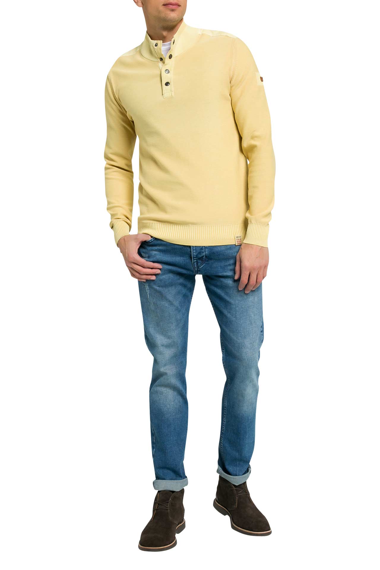 CAMEL ACTIVE Strickpullover 'Stand-Up', Bild 1