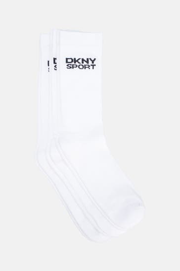 DKNY 3er-Pack Strümpfe 'Radde' weiß