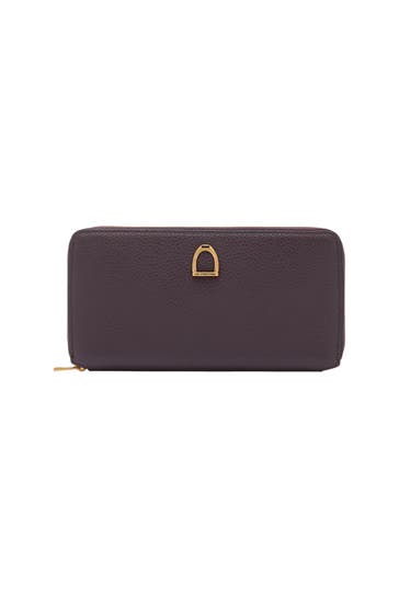 LA MARTINA Geldbörse aubergine