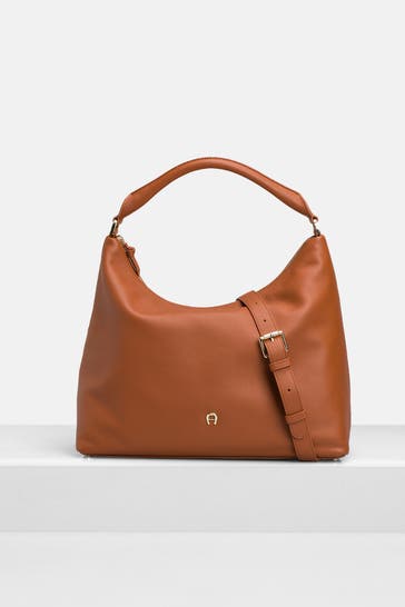 AIGNER Schultertasche 'Zita' cognac