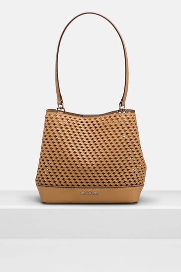 MICHAEL MICHAEL KORS Schultertasche 'Pratt' camel