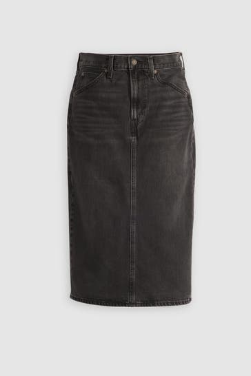 LEVI'S® Jeansrock dunkelgrau