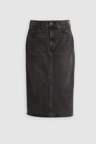LEVI'S® Jeansrock dunkelgrau