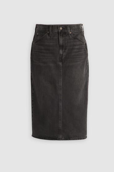 LEVI'S® - Jeansrock dunkelgrau