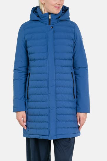 FUCHS SCHMITT Steppmantel azurblau