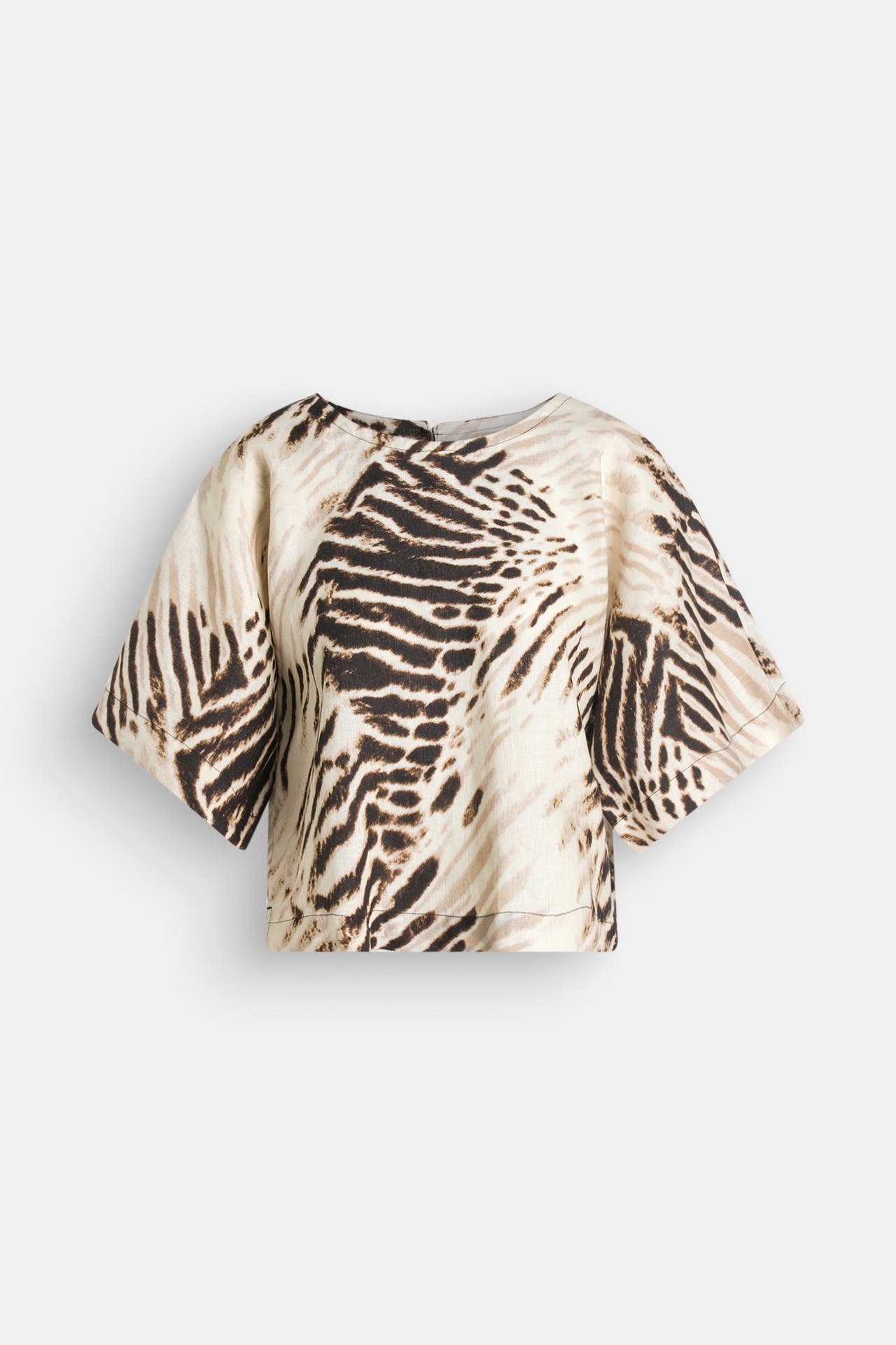 DKNY Leinen-Blusenshirt gemustert , Bild 1